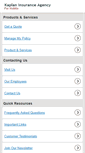 Mobile Screenshot of kaplaninsuranceagency.com